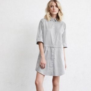 VETTA Convertible shirt dress